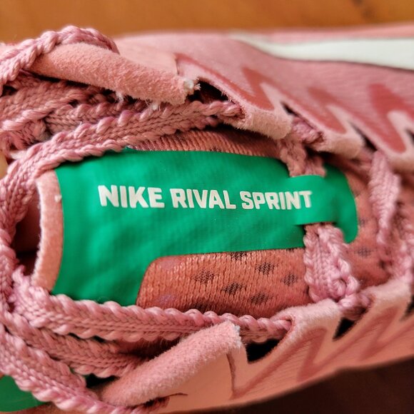 NWOT Nike Men’s Size 8.5 Zoom Rival Sprint Track Running Club Shoes with Spikes - Picture 5 of 10